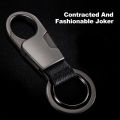 JOBON Man Waist Hanged Car Key Chain Simple Metal Key Chain Pendant. 