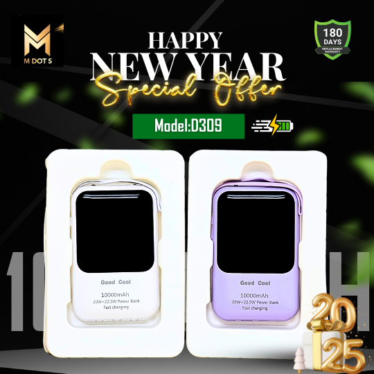 Good%20Cool%20Portable%20Fast%20Charging%2010,000mAh%20Mini%20Power%20Bank%20with%20Cable%20-%20LED%20Flashlight%20&%20Power%20Display%20-%20Image%202