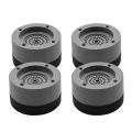 【3C VictoryEagle】4PCS Foot Pads Washing Machine Anti Vibration War Anti Slip Rubber Foot Pad for Machines and Drs. 
