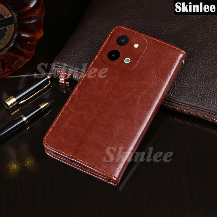 Phone%20Case%20Vivo%20Y28%20Flip%20Back%20Cover%20Luxury%20Wallet%20Card%20Slot%20Stand%20PU%20Leather%20Flip%20Cover%20For%20VIVO%20Y28%20Cover%20Cases%20-%20Image%202