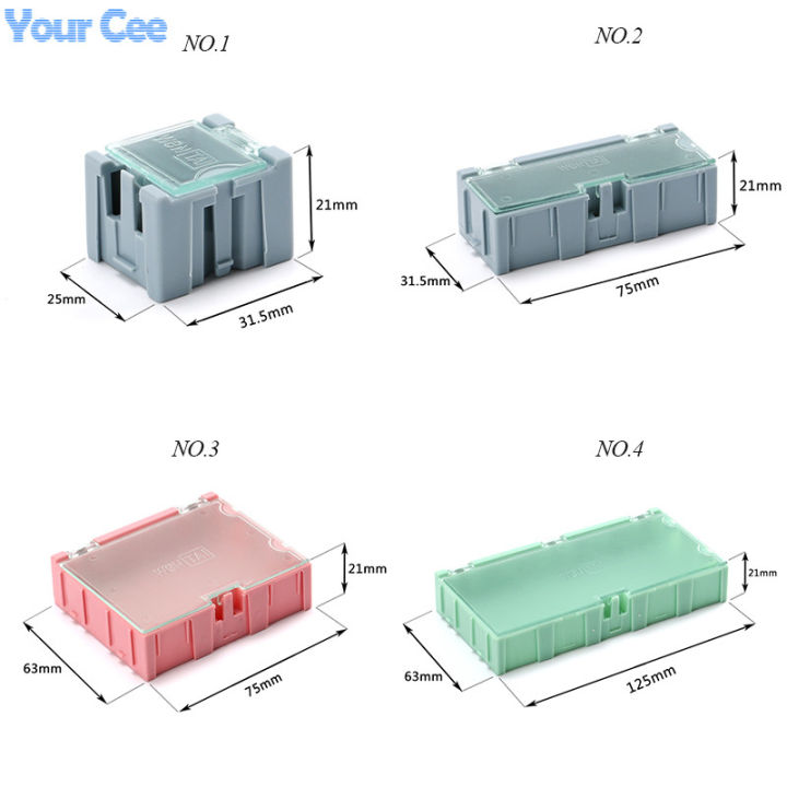 1pc%20SMD%20SMT%20IC%20Component%20Container%20Storage%20Boxes%20Diy%20Electronic%20Practical%20Jewelry%20Patch%20Box%20Case%20Green%20Blue%20Pink%20White%20Yellow%20-%20Image%205