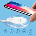 LED Wireless Charger For iphone 11 7 Plus Wireless Charging Adapter For Samsung S9 S9 Ultra Thin Qi Wireless Charger Receiver BQ. 