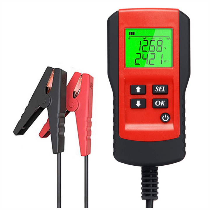Automobile Battery Tester Internal Life Ae300 Scanner Tool, Red