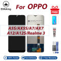 LCD No Frame For OPPO A5S AX5S A7 AX7 A12 A12S Realme 3 Display Touch Screen Digitizer Assembly Replacement Parts. 