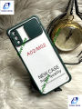 For Samsung Galaxy A02s / Samsung Galaxy M02s Sliding Camera Shutter Matte Transparent Case for Apple iPhone Black Cover.