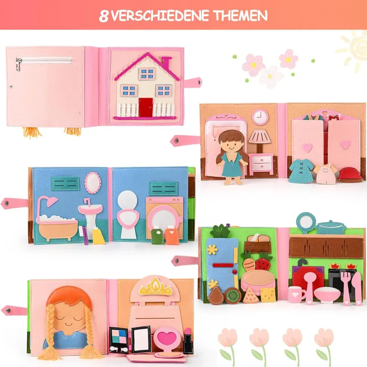 Montessori%20Busy%20Book%20Felt%20Quiet%20Book%20For%201-6%20Years%20Early%20Learning%20Life%20Skills%20Toys%20With%20Pictures%20And%20Simulated%20House%20Games%20Vnce%20Lncei%20-%20Image%203