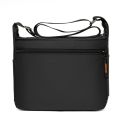Multi-pocket Men's Zipper sling Shoulder Bag Nylon Boys Cross body Bag Business Man Messenger Bag designer Male Travel Handbag.