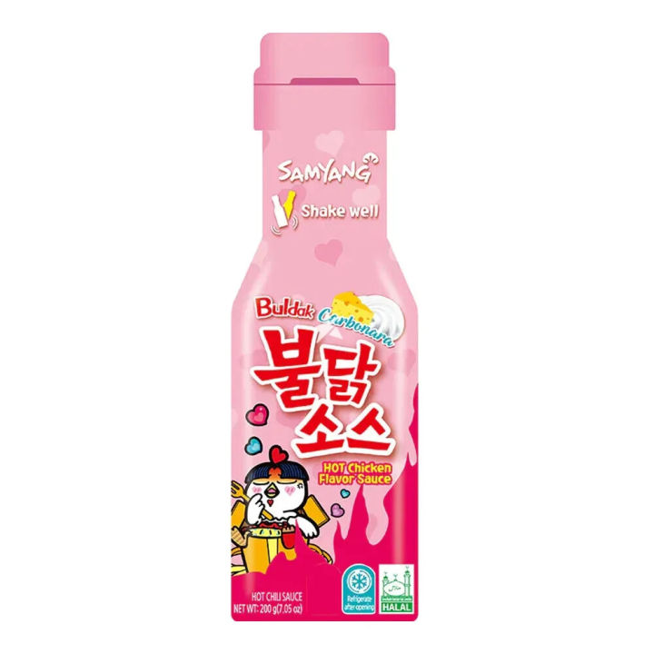 Buldak Hot Chicken Flavour Sauce Carbonara 200g