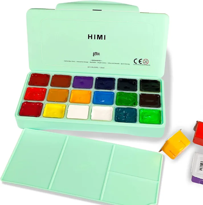 HIMI%20MIYA%20Gouache%20Paint%20Set%20%E2%80%93%2018%20Colors,%2030%20ml%20Each,%20Non-Toxic%20Paint%20for%20Canvas%20&%20Paper,%20Art%20Supplies%20for%20Professionals%20and%20Students%20-%20Image%208