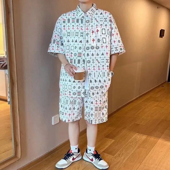 Daily%20Men%20Sets%20Short%20Sleeve%20Hawaiian%20Shirt%20And%20Shorts%20Chinese%20Mahjong%20Printing%20Casual%20Shirts%20Beach%20Two%20Pieces%20Suit%20Fashion%20Wear%20-%20Image%203