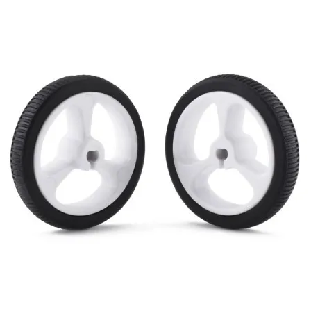 34mm%20White%20-%20ZJ327%20D-Axis%20Tracking%20Rubber%20Wheel%20Pair%20-%20Image%202