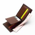 Men Wallets Name Engraving Short Card Holder Male Purse PU Leather Wallet For Men.