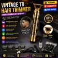 Vintage T9 Hair Cutting Machine Hair Trimmer Electric Hair Clippers Shaver Beard Trimmer Men Hair Cutting T Style Machine Rechargeable Hair Trimmer.