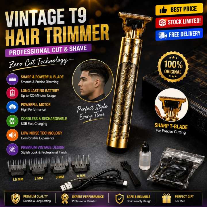 Vintage%20T9%20Hair%20Cutting%20Machine%20Hair%20Trimmer%20Electric%20Hair%20Clippers%20Shaver%20Beard%20Trimmer%20Men%20Hair%20Cutting%20T%20Style%20Machine%20Rechargeable%20Hair%20Trimmer%20-%20Image%203