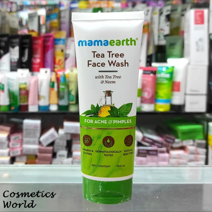 Mamaearth%20Tea%20Tree%20Oil%20Free%20Face%20Wash%20-%20100ml%20(India)%20-%20Image%202
