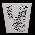 Stencil for Wall & Fashion Painting Template 10 by 8 inch..