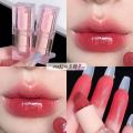 MUGE LEEN Clear Shell Panna Nilly Lipstick Moisturizing White and Clear Easy to Color Anti-Level Price Student Party Lipstick. 