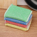 4pcs Dish Sponge Scrub Pads Non Scratch Scrubbers Colourful Block Cleaning Sponges Reusable Scouring Pads Kitchen Dish Scrub Sponge. 