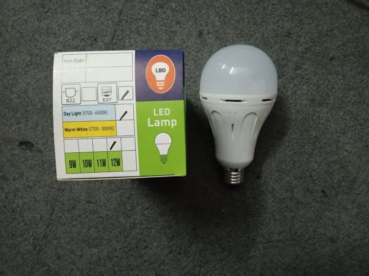 12W%20Led%20Energy%20Saver%20Ac/Dc%20Lamp%20E27,Daylight%20,EcoLX%20-%20Image%202