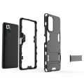 Iron Man Armor Shockproof Slip Resistant TPU and PC Case with Magnetic Stand and Belt Clip For Redmi 8A / Redmi 8 & Redmi Note8. 