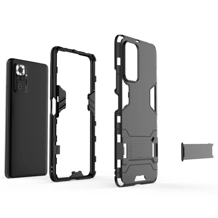 Iron%20Man%20Armor%20Shockproof%20Slip%20Resistant%20TPU%20and%20PC%20Case%20with%20Magnetic%20Stand%20and%20Belt%20Clip%20For%20Redmi%208A%20/%20Redmi%208%20&%20Redmi%20Note8%20-%20Image%205