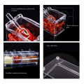4pcs Crystal Clear Seasoning Box Acrylic Spice Rack Storage Condiment Jars Containers With One Spoon For Kitchen Organization by - Sara Collection zone.