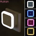 Led Wall Dim Light Night Light Plug-in Auto ON/OFF Sensor Night Lamp for Bedroom Children Room Corridor Stairs.