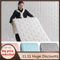 70cm*10m 3D Self-Adhesive Wallpaper Continuous Waterproof Brick Wall Sticker Living Room Bedroom Children's Room Home Decoration. 