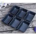 6 Cavity Carbon Steel Non Stick Mini Loaf Baking Pan Tray Tin Bakeware. 