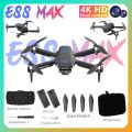 E88 Max Tripple Camera Duel Battery Brashless Motor Drone.