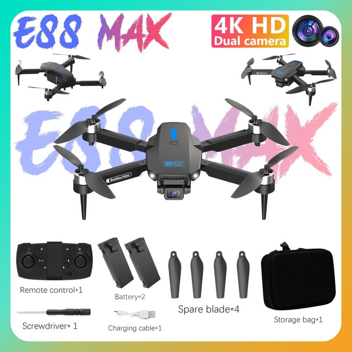 E88%20Max%20Tripple%20Camera%20Duel%20Battery%20Brashless%20Motor%20Drone%20-%20Image%203
