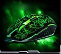 TINJI TJ-11 Gaming Mouse 1600 DPI RGB Effect 6 Button Nylon Cable Gaming Mouse. 