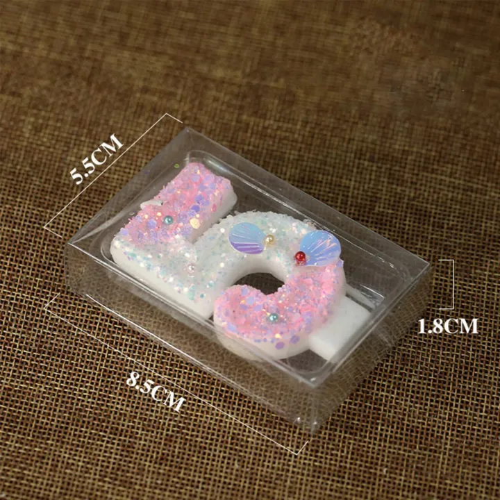 Shell%20Birthday%20Number%20Candle%20More%20Shells%20Pearls%20Birthday%20Number%20Candle%20for%20Birthday%20Wedding%20Anniversary%20Mermaid%20Themed%20Party%20-%20Image%202