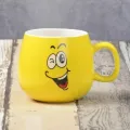 Emoji Tea Cups 200ml, Happy smiley tea or mugs & saucers. 