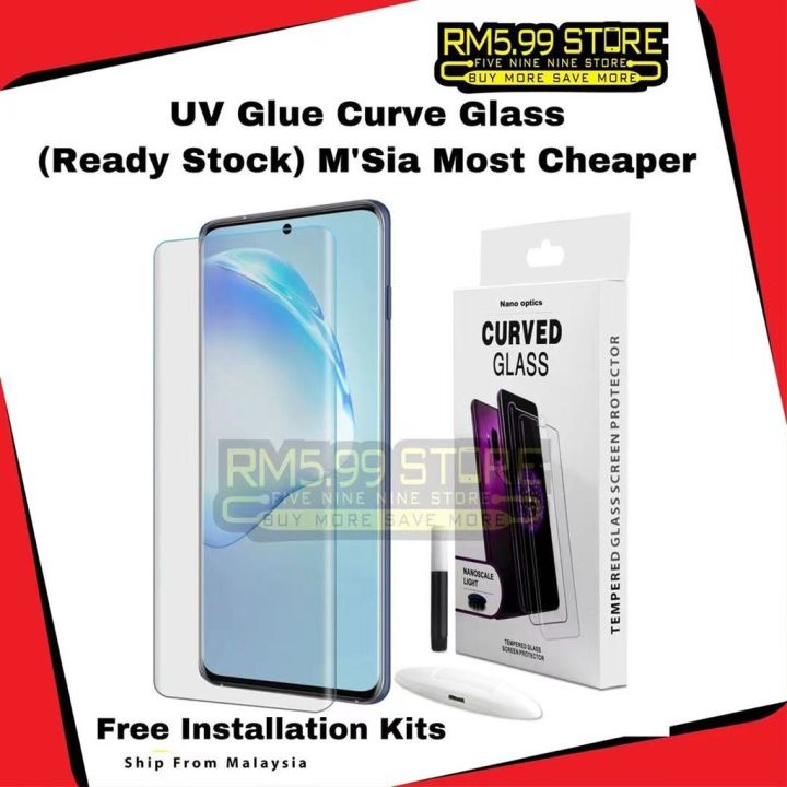 Tecno%20Camon%2040%20Pro%20(A+%20GRADE)%20Premium%20UV%20Tempered%20Glass%20Screen%20Protector%20Curved%20with%20Liquid%20Glue%20and%20UV%20Light%20-Transparent%20Clear%20-%20Image%203