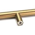Conventional 12mm Stainless Steel go ld Kitchen Door Drawer Cupboard Cabinet Handle Pull Knob 256*400mm. 