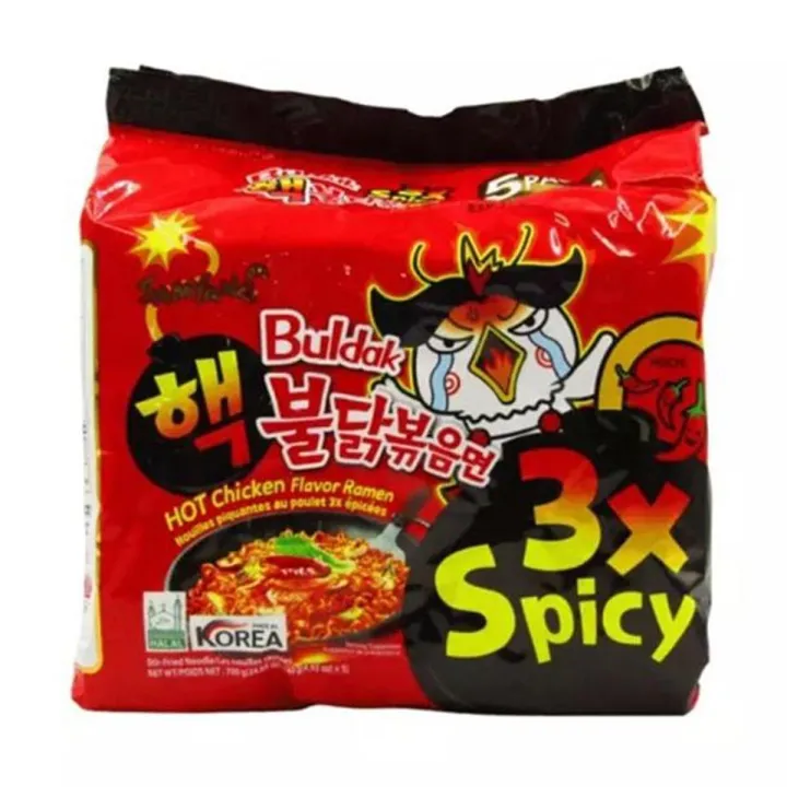 Samyang%20Buldak%20Hot%20Chicken%20Flavor%20Ramen%203X%20Family%20Pack%20700gm%20KR%205pcs%20pack%20-%20Image%202