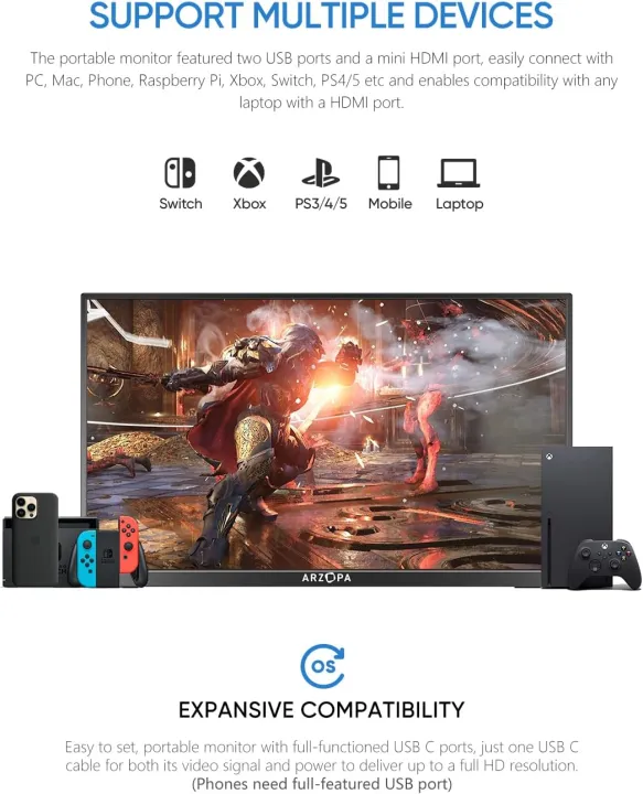 Arzopa%20A1%20Gamut%20Slim%20Portable%20Monitor%2014%E2%80%B3%20FHD%201080P%20-%20Image%204