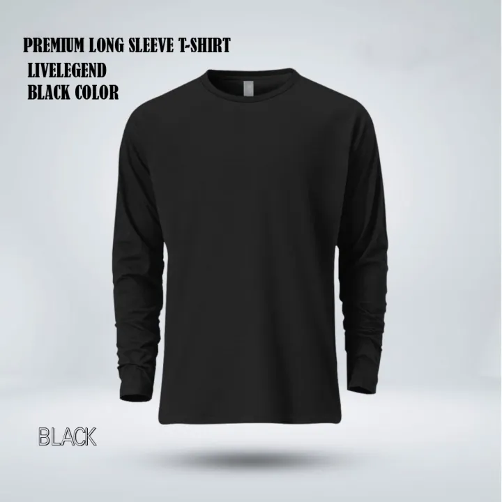 Mens%20Premium%20Blank%20Full%20Sleeve%20T-Shirt%20-Black%20-%20Image%204