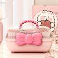 3 Layer Multipurpose Storage Box Hair Accessories Organizer for Scrunchies. 