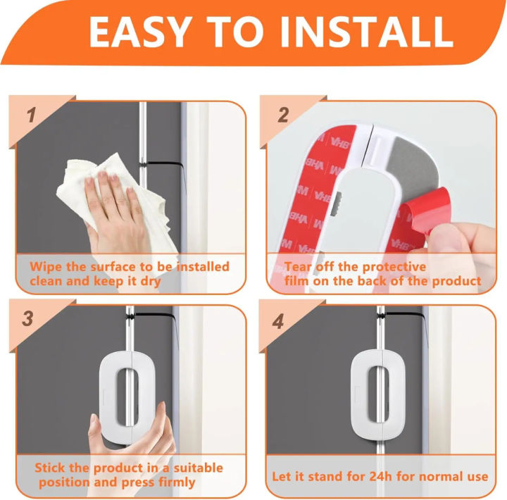 Baby%20Safety%20Lock%20for%20Fridge,%20Freezer,%20Refrigerator%20&%20Cabinet%20Child%20Proof%20Anti-Pinch%20Strap%20Lock%20Multi-Use%20-%20Image%206