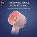 Mini Portable Handheld Fan USB Rechargeable 3 Speed Adjustment Electric Summer Desktop Cooling Fan Outdoor Turbo Blower Fans. 
