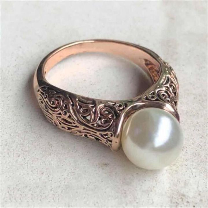 1PC%20Fashion%20Vintage%20Inlaid%20White%20Pearl%20Ring%20Gold%20Plated%20Ladies%20Ring%20Jewelry%20Wedding%20Ring%20Engagement%20Ring%20Rings%20For%20Women%20-%20Image%202