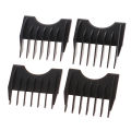 【beauty code store】4pcs/set Comb Cutting Guide Combs Moser 1400 Series G1202 Barber Professional Universal Hair Clipper.