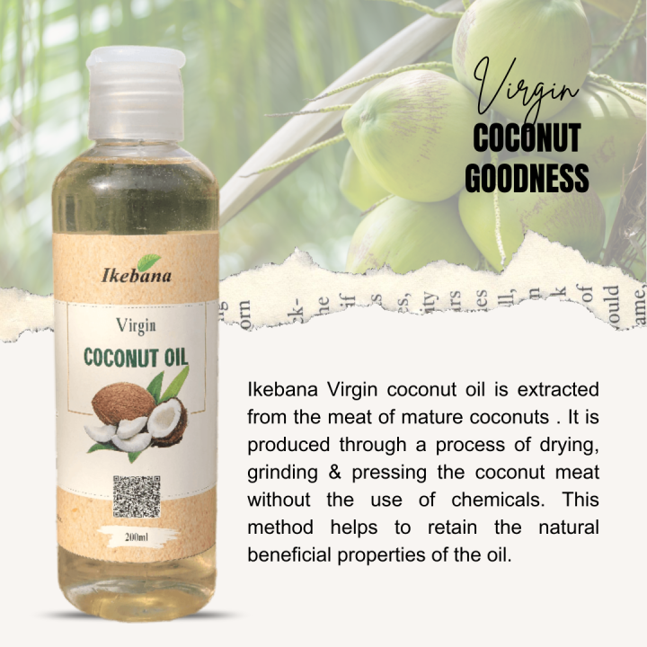 Ikebana%20Virgin%20Coconut%20Oil%20200%20ml%20-%20Image%202