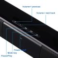 40W Bluetooth Speaker column High Power Portable Speaker TV SoundBar for Computer Music Center Boom Box with TF AUX USB radio.