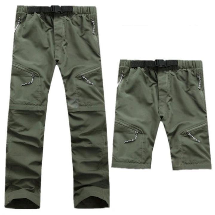 Stretch%20Hiking%20Pants%20Multi-Pocket%20Lightweight%20Water-Resistant%20Convertible%20Trousers%20Zip-Off%20Men's%20Outdoor%20Pants%20for%20Trekking%20-%20Image%206