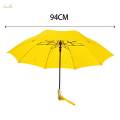 Sun Rain Umbrella Travel Umbrella Portable Durable Comfortable Handle Umbrellas for Rain and Yellow. 