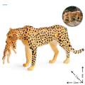 Leopard Toy Figurine Leopard Figures for Educational Toys Desktop Decor. 