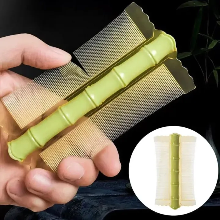 Bamboo%20Lice%20Comb%20Double-sided%20Super%20Dense%20Teeth%20Remove%20Dandruff%20Scalp%20Cleansing%20Scalp%20Massage%20Comb%20Flea%20Removal%20Hair%20Tools%20%EB%B9%84%EB%93%AC%20%EB%B9%97%20-%20Image%204